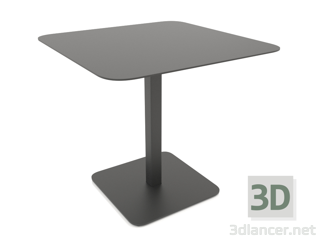 modèle 3D Grande table MONO carrée (80x80x75) - preview