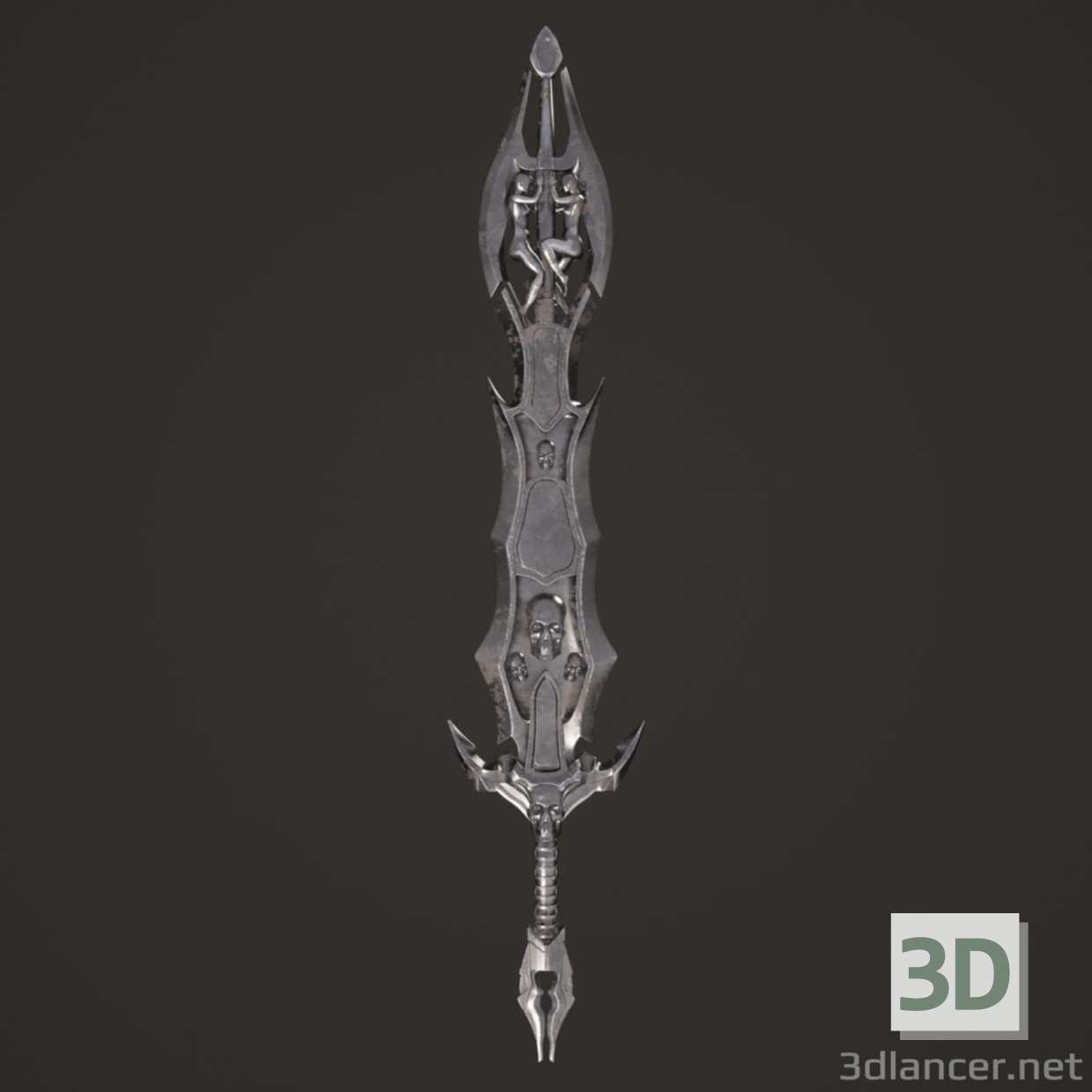 3d Fantasy/sword sword_2 fentezi_2 model buy - render