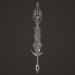 3d Fantasy/sword sword_2 fentezi_2 model buy - render