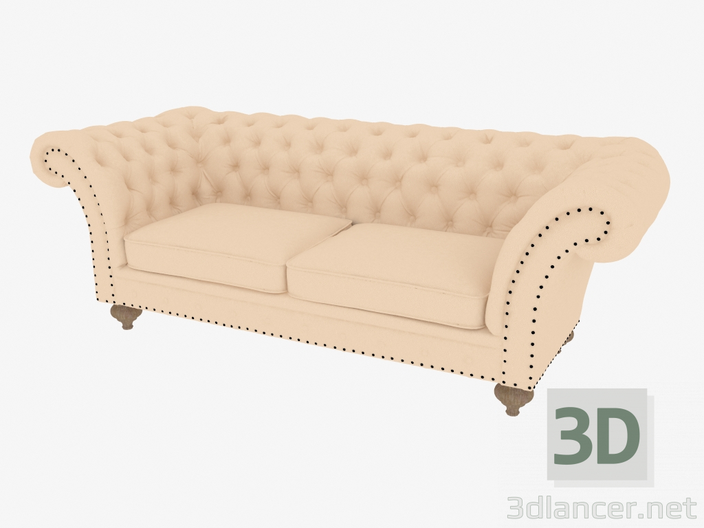 modello 3D Divano 85 Richard - anteprima