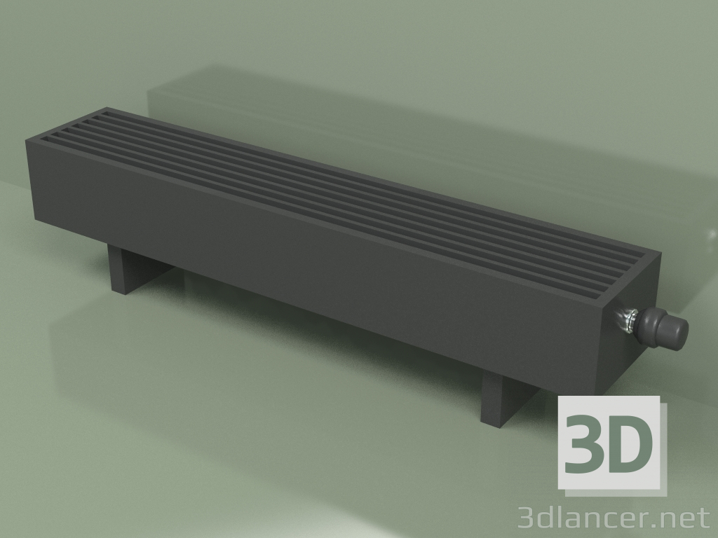 3d model Convector - Aura Basic (140x1000x186, RAL 9005) - preview