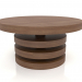 3d model Coffee table JT 04 (D=700x350, wood brown light) - preview