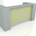 3d model Reception desk Valde LAV02L (2226x937) - preview