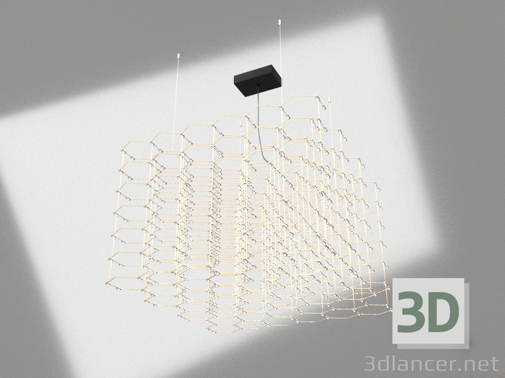 3d модель Подвесной светильник STOUN CUBE – превью