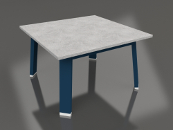 Table d'appoint carrée (Gris bleu, DEKTON)