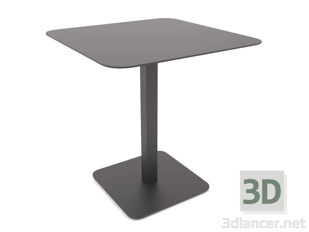 modèle 3D Grande table MONO carrée (70x70x75) - preview