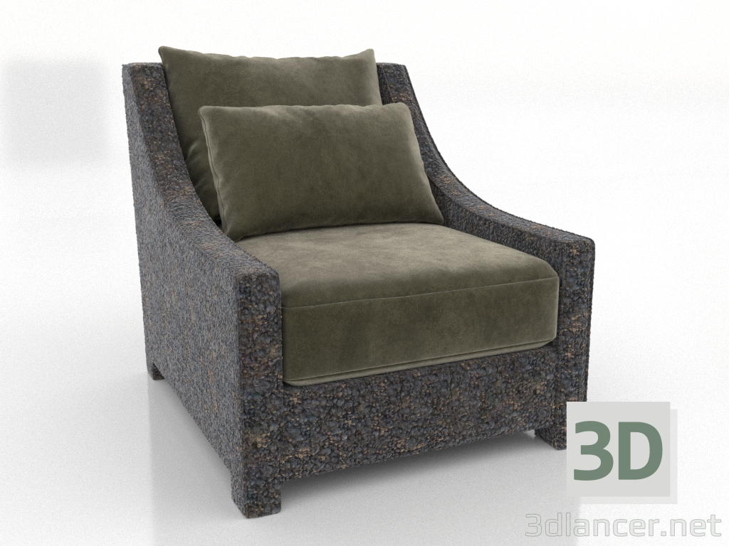Modelo 3d Poltrona PALACE - preview Modelo 3d Poltrona PALACE - preview