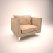 Silla para sala de estar 3D modelo Compro - render