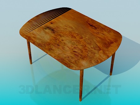 Modelo 3d Mesa de jantar - preview