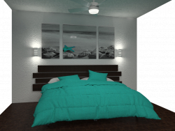 Simple bedroom