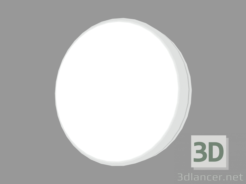 modello 3D Lampada da parete VEDO ROUND CON ANELLO (S6809) - anteprima