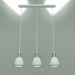 3d model Pendant lamp 50173-3 (white) - preview