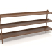 modello 3D Rack ST 02 (1900х400х800, legno marrone chiaro) - anteprima