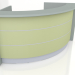 3d model Reception desk Valde LAV53L (2317x1145) - preview