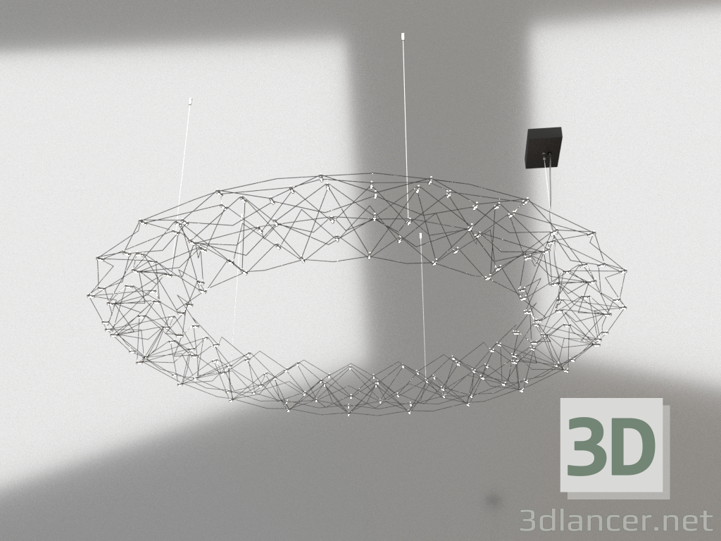 Modelo 3d Luminária pendente TOR - preview