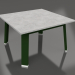 3d model Mesa auxiliar cuadrada (Verde botella, DEKTON) - vista previa