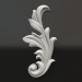 Modelo 3d Elemento decorativo de gesso DE 006 B (130x62) - preview