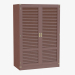 3d model Closet wardrobe two-door - preview