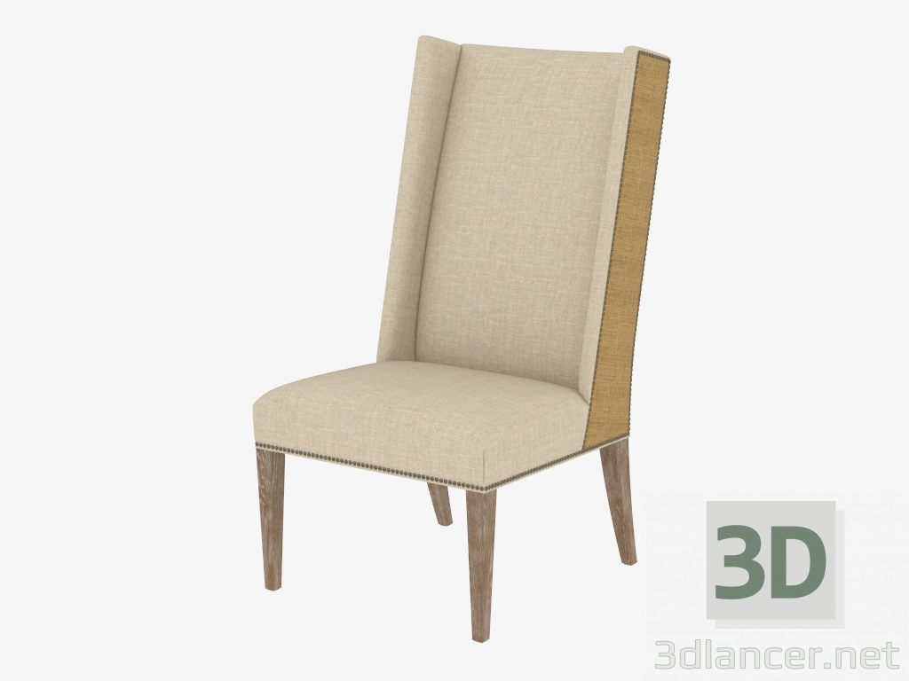 3D Modell Esszimmerstuhl BERTRIX Hemp & LEINEN STUHL (8826.1200) - Vorschau