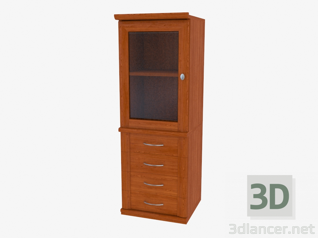 3D Modell Schrank schmal (9709-33) - Vorschau