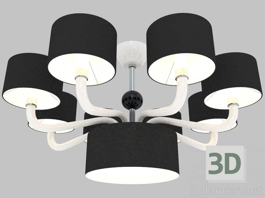 Modelo 3d Teto lustre Tessuto (801087) - preview