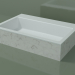 3d model Lavabo sobre encimera (01R141302, Carrara M01, L 72, P 48, H 16 cm) - vista previa