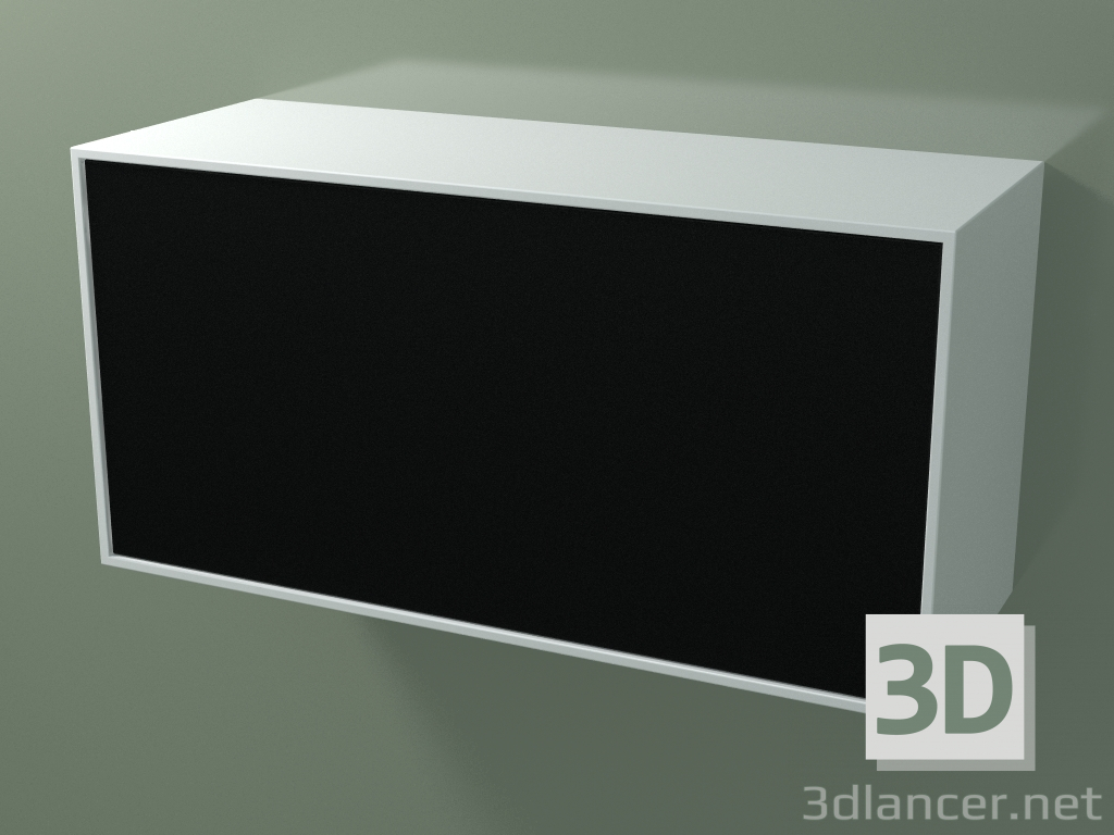 3d model Cajón (8AUDCA03, Glacier White C01, HPL P06, L 96, P 36, H 48 cm) - vista previa