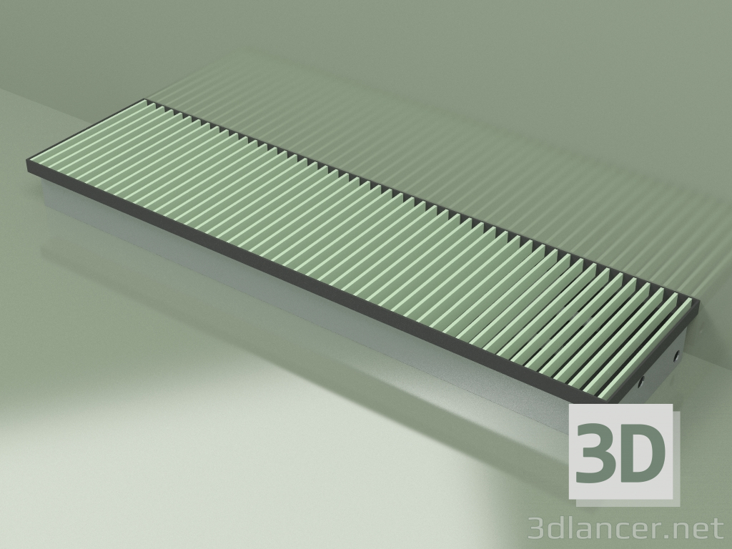 3d model Duct convector - Aquilo F1P (260x1000x90, RAL 6019) - preview