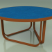 modèle 3D Table basse 009 (Metal Rust, Glazed Gres Sapphire) - preview