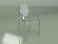 Silla Louis Ghost (blanco)