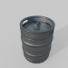 modello 3D di botte di birra comprare - rendering