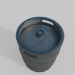 modello 3D di botte di birra comprare - rendering