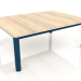 3d model Mesa de centro 70×94 (Gris azul, madera de Iroko) - vista previa