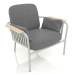 3d model Armchair (Cement gray) - preview