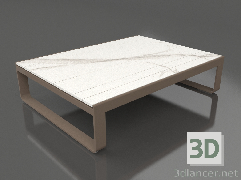 3d model Mesa de centro 120 (DEKTON Aura, Bronce) - vista previa