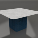 modèle 3D Table à manger 140 (Gris bleu) - preview