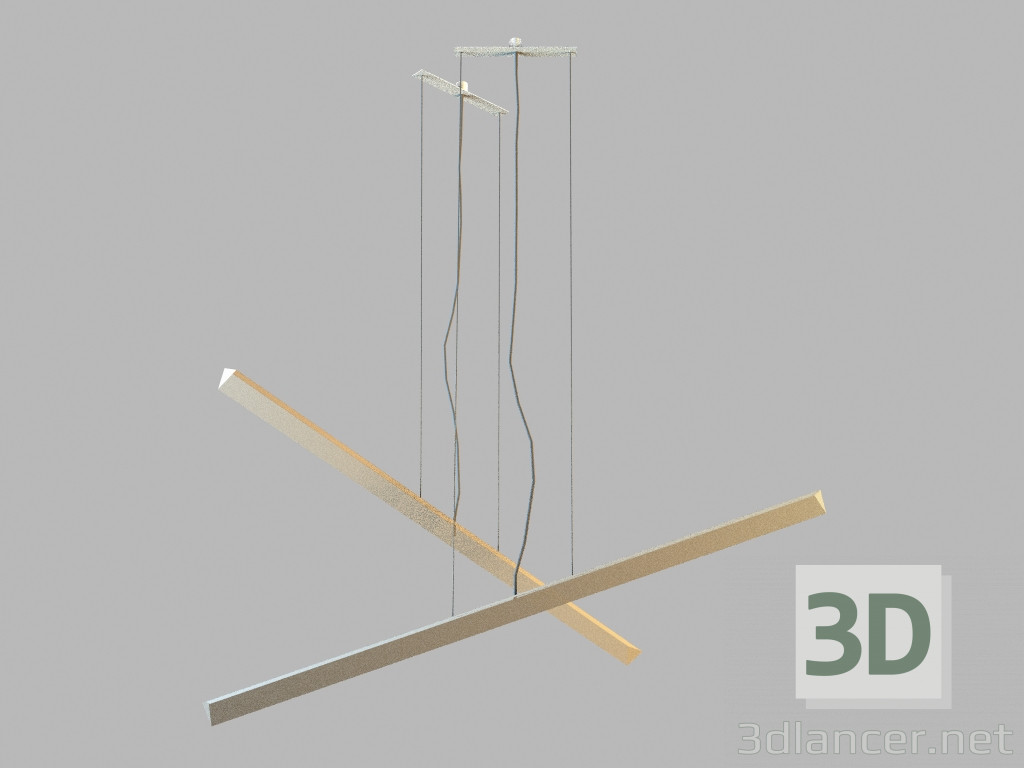 3d model Lámpara colgante de 2340 - vista previa