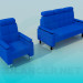 3D Modell Sofa - Vorschau