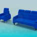 3D Modell Sofa - Vorschau
