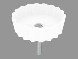 Lavabo con sifone Doppio Zero (DZ46L)