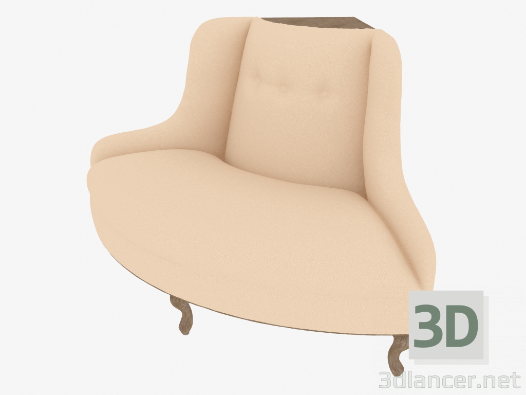 modèle 3D Divan 104 Marlene - preview