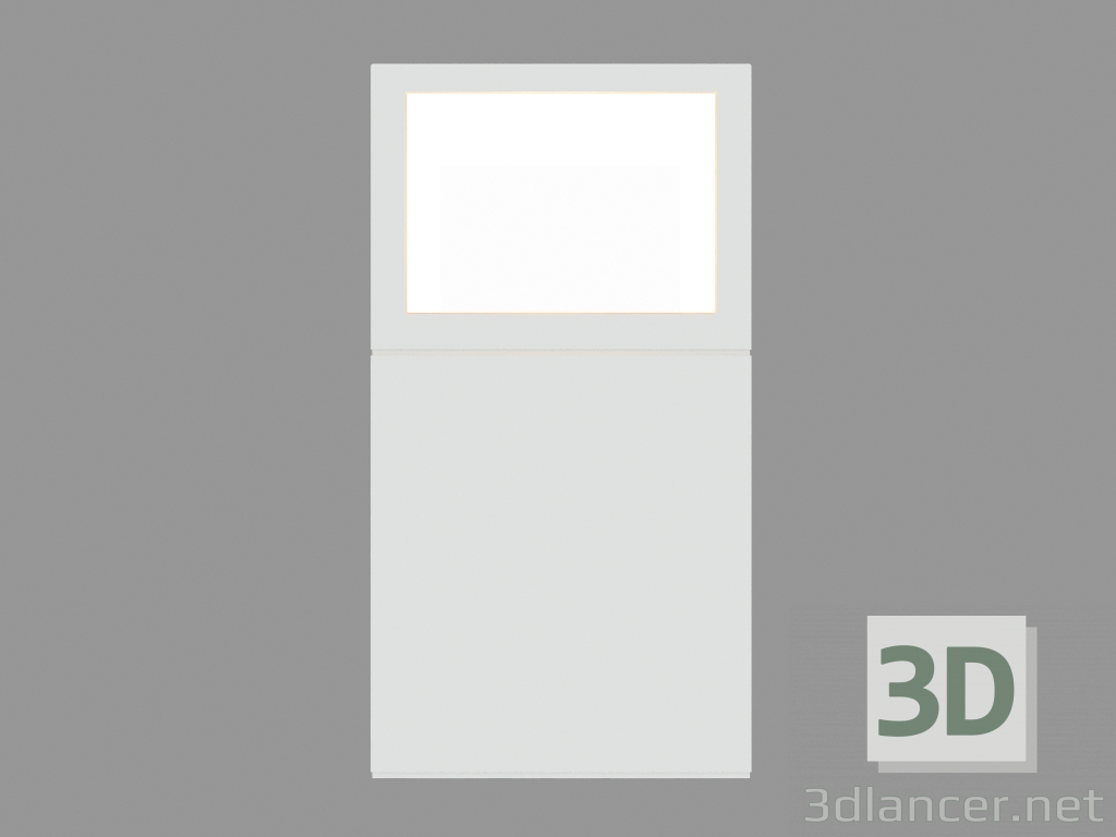 modello 3D Lampada a colonna MEGACUBIKS 4 WINDOWS 45 cm (S5375) - anteprima