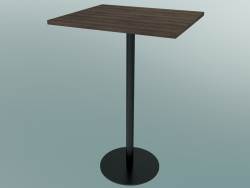 Mesa de comedor Nærvær (NA13, H 102cm, 60x70cm, Roble aceitado ahumado)