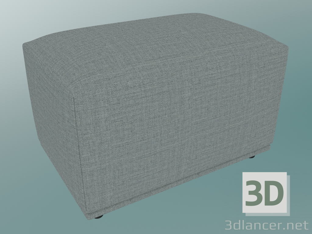 3D Modell Pouf Echo (42 x 62 cm, Remix 123) - Vorschau