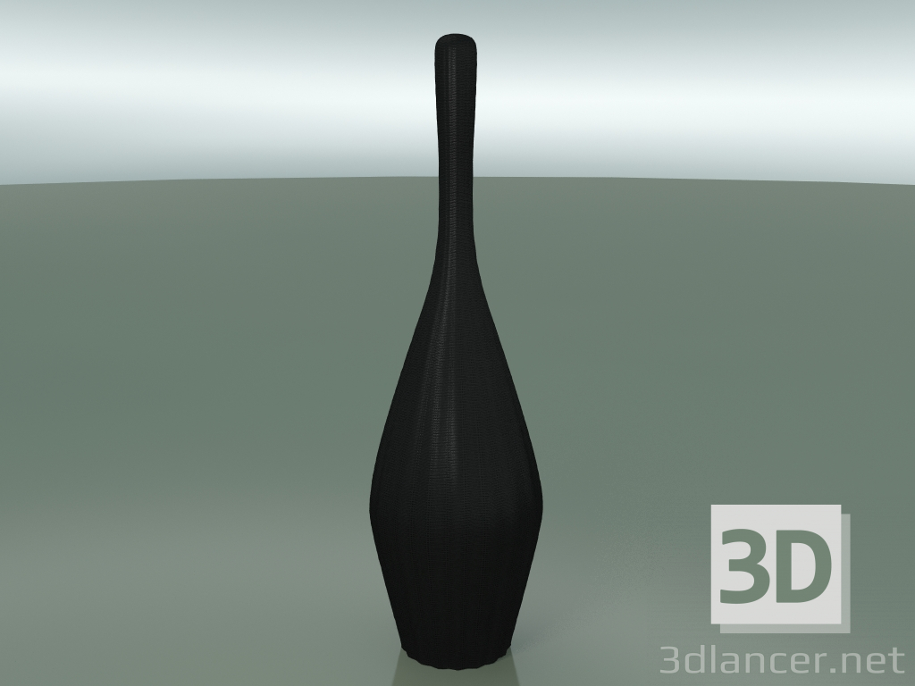 Modelo 3d Lâmpada de assoalho (Bolla XL, Preto) - preview