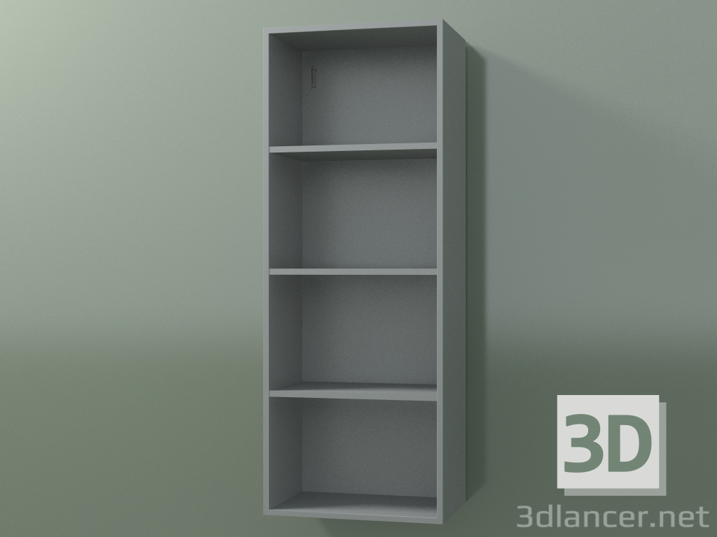 3D Modell Hochschrank (8DUBCC01, Silbergrau C35, L 36, P 24, H 96 cm) - Vorschau