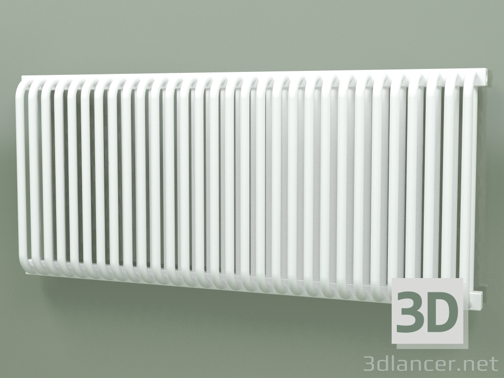 3d model Barra de toalla con calefacción Delfin (WGDLF054122-VL-K3, 540x1220 mm) - vista previa