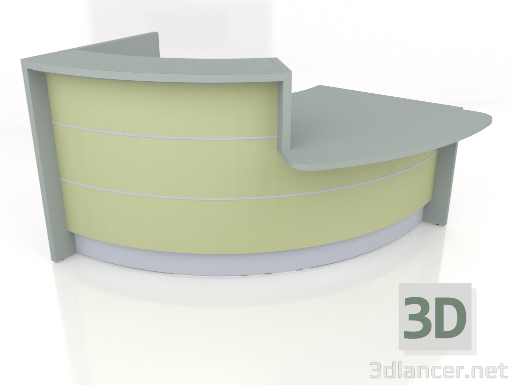 modello 3D Banco reception Valde LAV162L (2320x1114) - anteprima