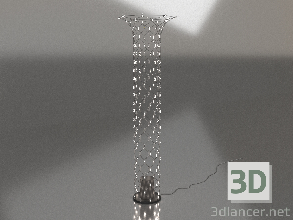 modello 3D Lampada da terra TORNADO - anteprima