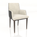 3d model Chair with armrests (S522) - preview